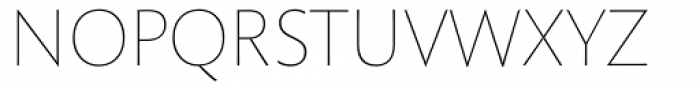 Mundo Sans ExtraLight Font UPPERCASE