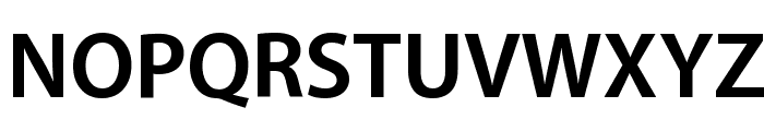 Myriad Apple Bold Font UPPERCASE