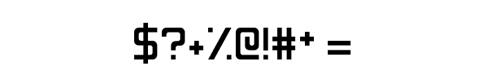 Neon Nanoborg Font OTHER CHARS
