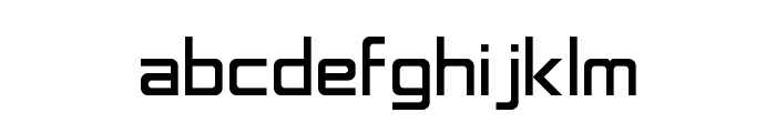 Neon Nanoborg Font LOWERCASE