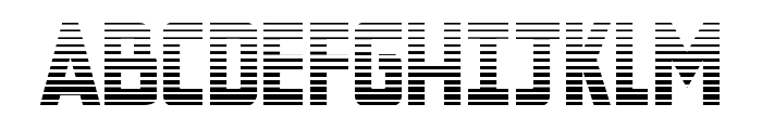 New Comic Title Gradient Font UPPERCASE