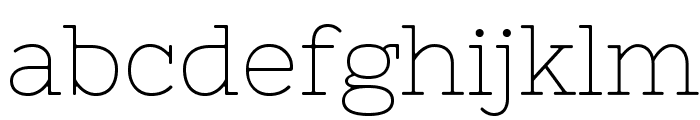 NixieOne Font LOWERCASE