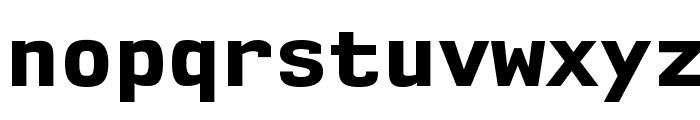NK57MonospaceEb-Regular Font LOWERCASE