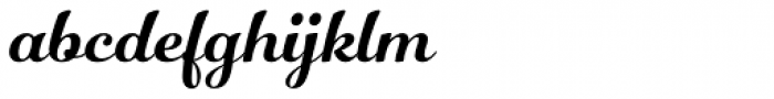Number Five Smooth Font LOWERCASE
