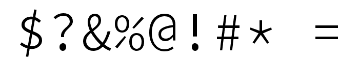 Office Code Pro D Light Font OTHER CHARS