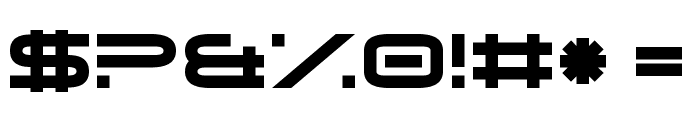 O.K. Retro Font OTHER CHARS