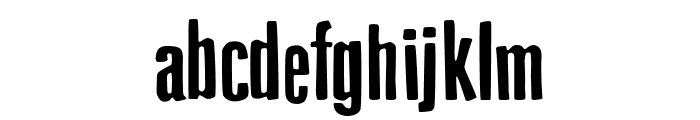 Old Press Original Font LOWERCASE