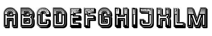 Onder Regular Font LOWERCASE