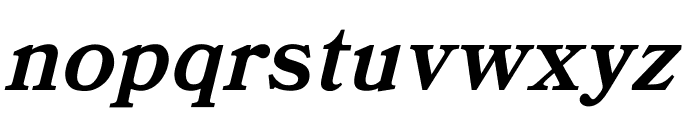 OPTIBookmanBoldItalicSwash Font LOWERCASE