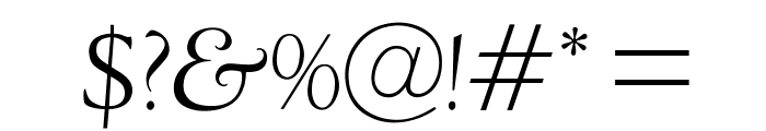 OPTIDeligne-Italic Font OTHER CHARS