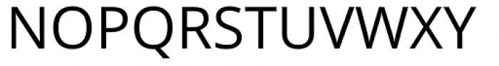 Open Sans Font UPPERCASE