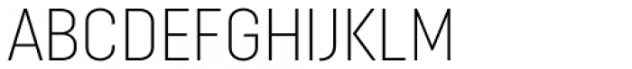 Opinion Pro Condensed Extra Light Font UPPERCASE