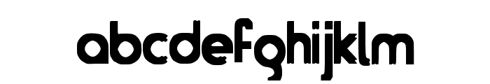 Over Sea Font LOWERCASE
