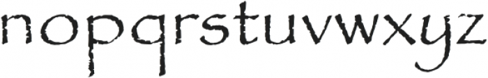 Papyrus ttf (400) Font LOWERCASE