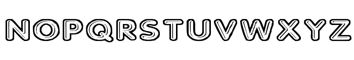 Parkvane Font UPPERCASE