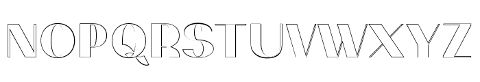 PassionSansPDcd-AccentOuter Font UPPERCASE