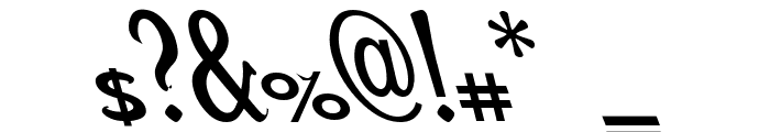 Peregrine Font OTHER CHARS