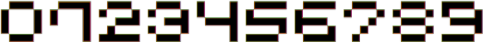 Pixelated-Arcade SVG Regular otf (400) Font OTHER CHARS