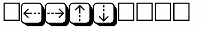 PIXymbols Boxkey Two Bold Font OTHER CHARS