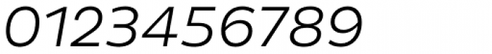 Pluto Sans Light Italic Font OTHER CHARS