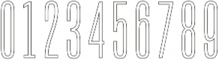 Poindexter Outline otf (400) Font OTHER CHARS