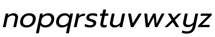 Prompt Italic Font LOWERCASE