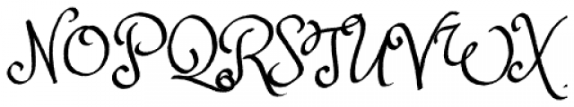 Princess Sofia Royale Font UPPERCASE