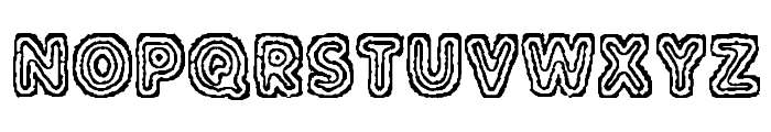Raydiate BRK Font UPPERCASE