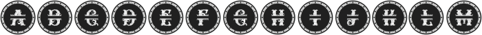 Relic Forest Island 3 monogram-5 Regular otf (400) Font LOWERCASE