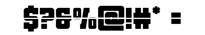 Red Delicious Laser Font OTHER CHARS
