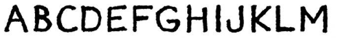 Regular Joe Font UPPERCASE
