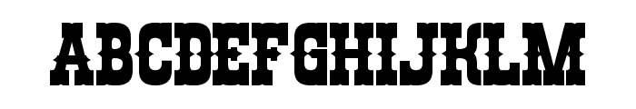 Rio Oro Bold Font LOWERCASE