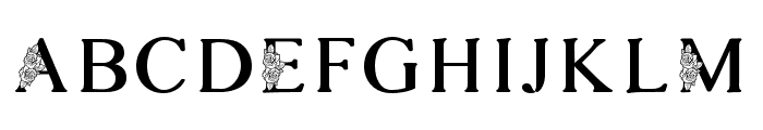 ROSEMARRYE PERSONAL USE Font UPPERCASE