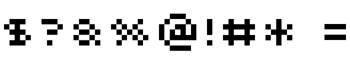 ROTORcap Extended Font OTHER CHARS