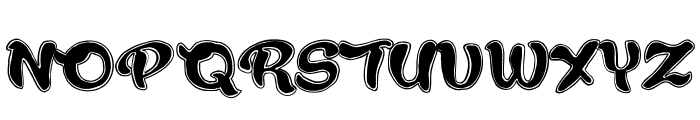 Rough Rakoon PERSONAL USE Font UPPERCASE