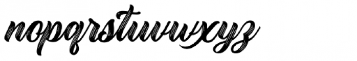 Rustling Trees Font LOWERCASE