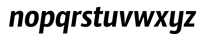 SansusWebissimo-Italic Font LOWERCASE