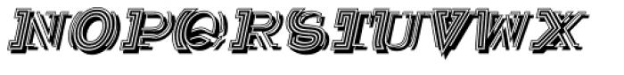 Salutatorian Deco Font UPPERCASE