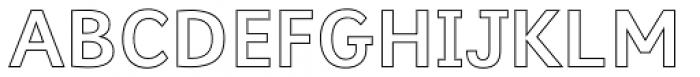 Sassoon Sans US Tracker Font UPPERCASE