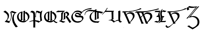 SchneidlerSchwabachInitials Font UPPERCASE