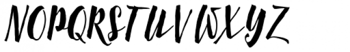 Scriptum Font UPPERCASE