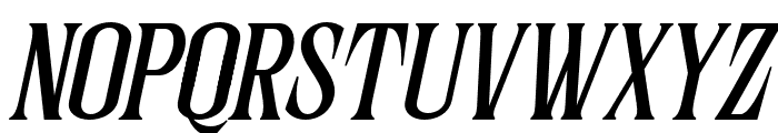 SernesDemo-LightItalic Font UPPERCASE