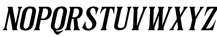 SernesDemo-LightItalic Font LOWERCASE