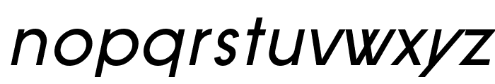SF Old Republic Italic Font LOWERCASE