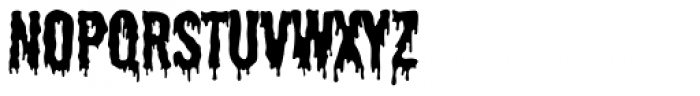 Shlop Font LOWERCASE