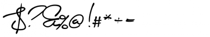 Signerica Fat Font OTHER CHARS