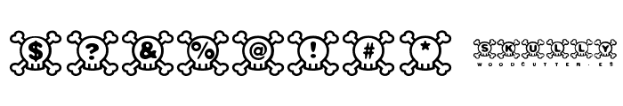 Skully Font OTHER CHARS