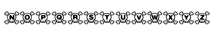 Skully Font UPPERCASE
