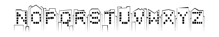skylinesketch Font LOWERCASE