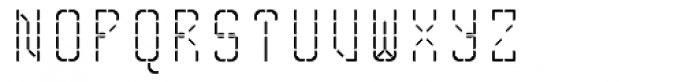 Skrean Regular Font UPPERCASE